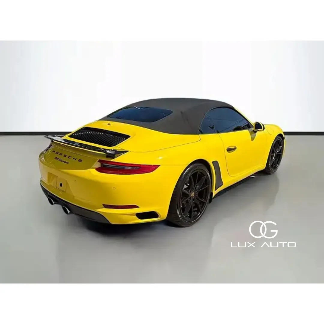 Porsche 911S Cabriolet, rear view