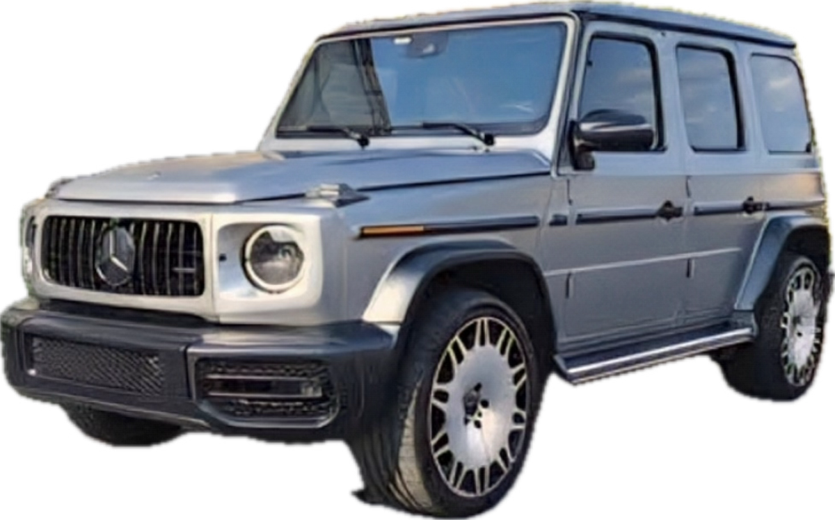 Mercedes-Benz G-Wagon, silver