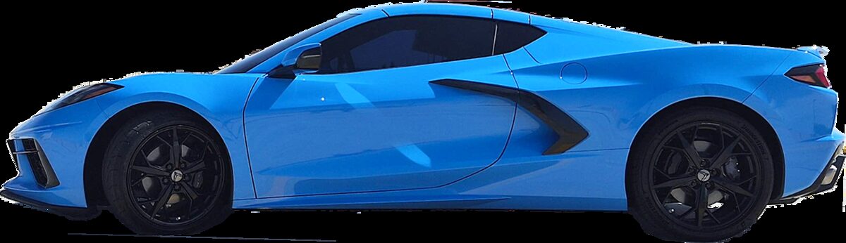 Corvette Stingray, blue